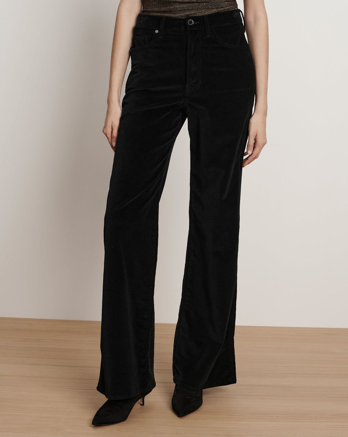 Taylor Velvet Wide-Leg Pant - Image 2