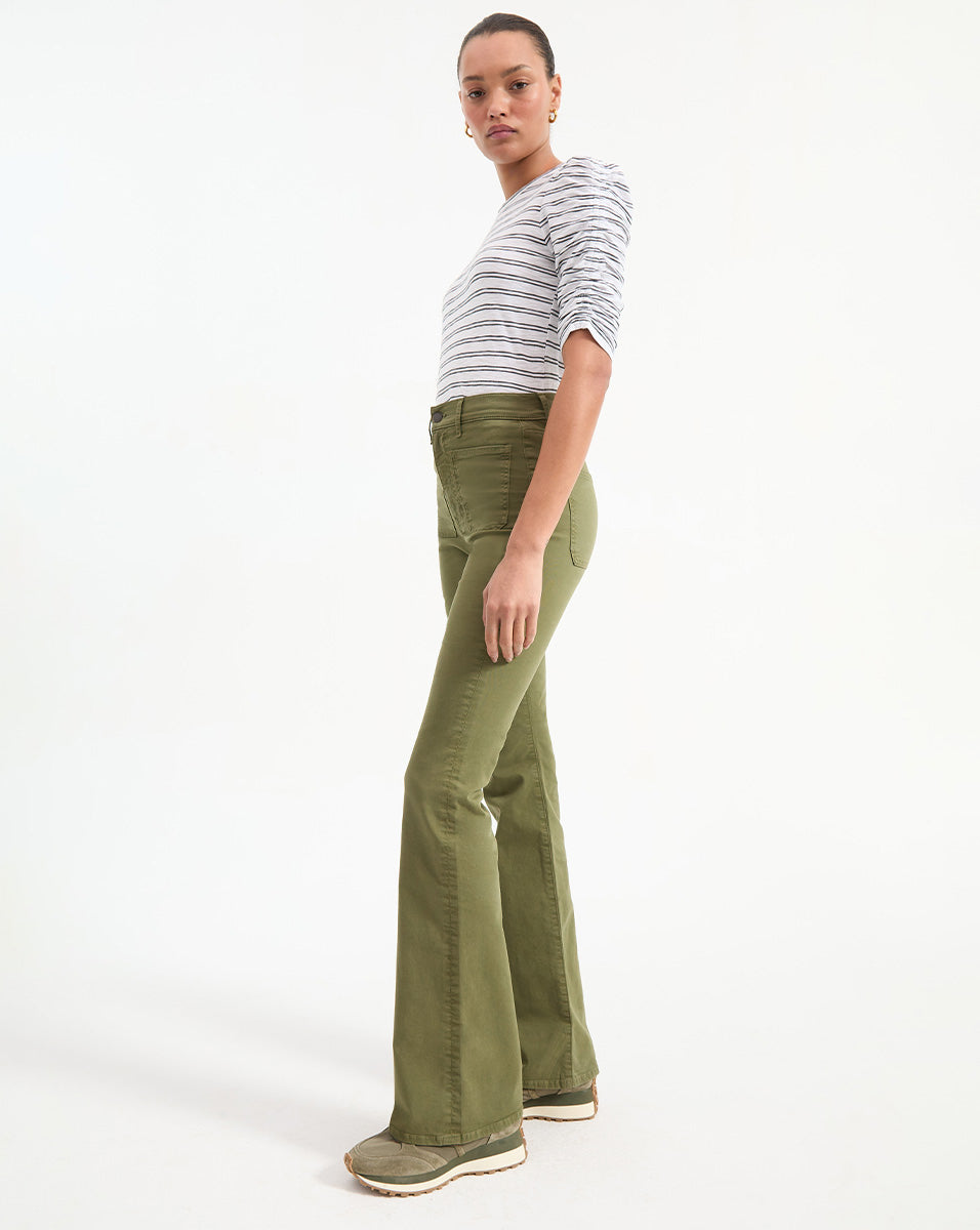 Waldorf Ruched-Sleeve T-Shirt - Image 3