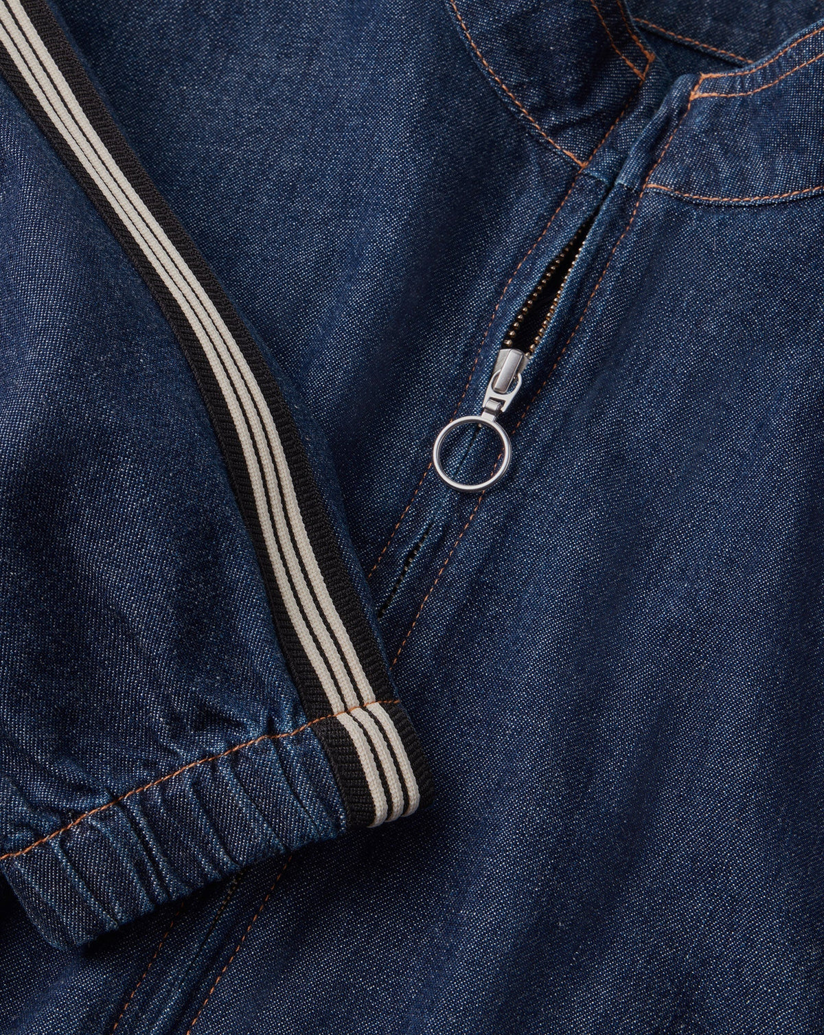 Gigi Denim Track Jacket - Image 3