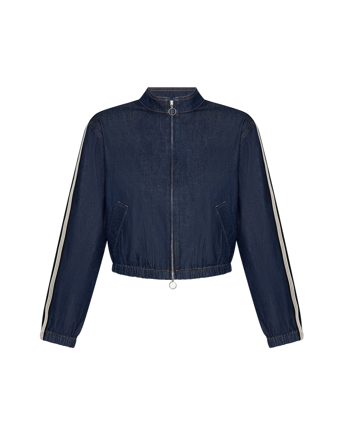 Gigi Denim Track Jacket - Image 5