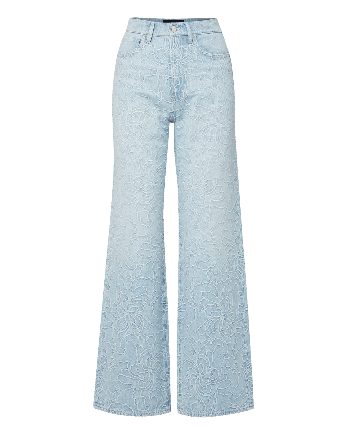Taylor Embroidered Wide-Leg Jean - Image 7