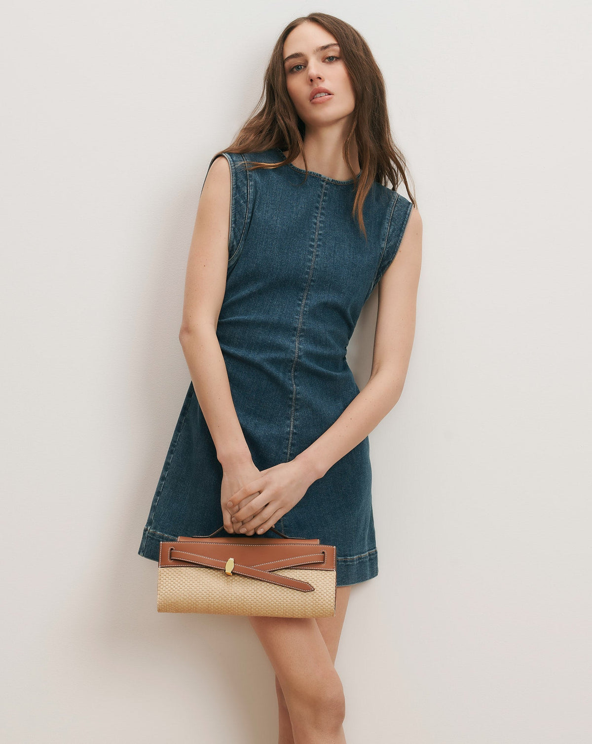Imara Denim Mini Dress - Image 2