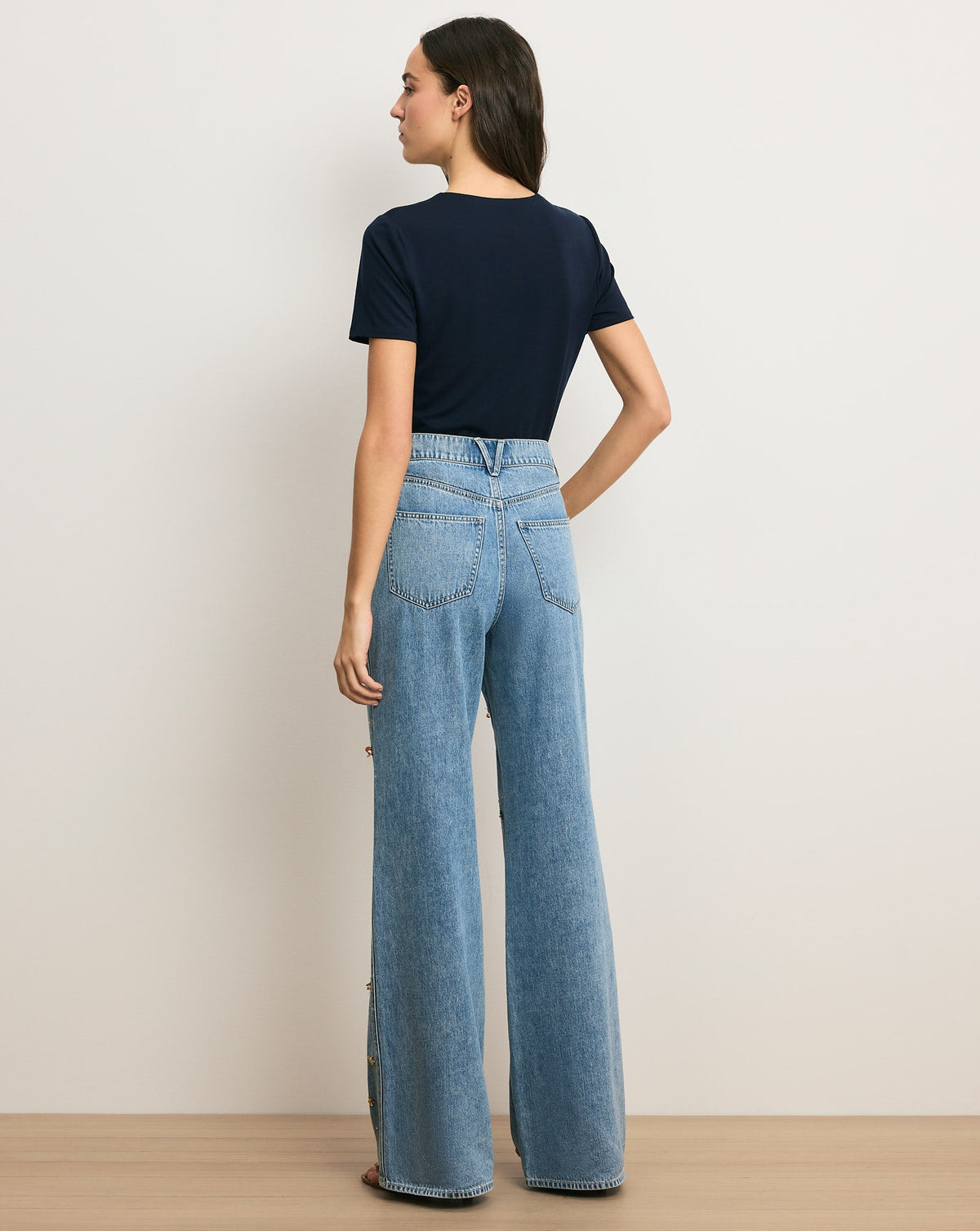 Kasey Embellished Wide-Leg Jean - Image 6