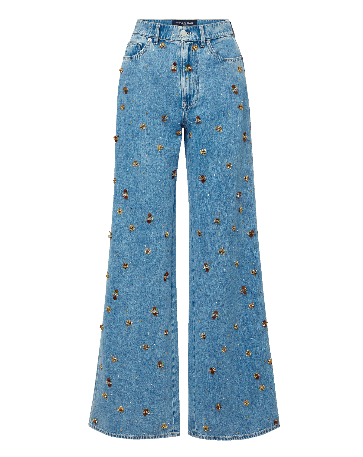 Kasey Embellished Wide-Leg Jean - Image 8