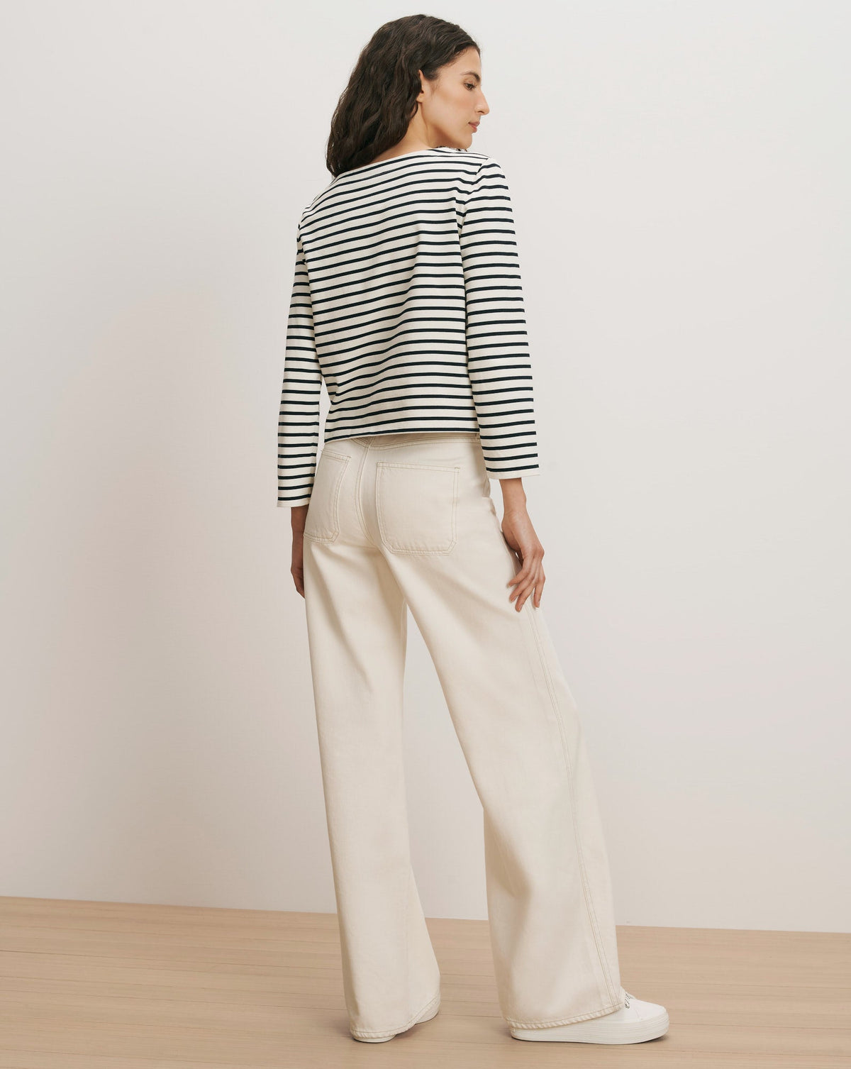 Hovey Embroidered Stripe Top - Image 4