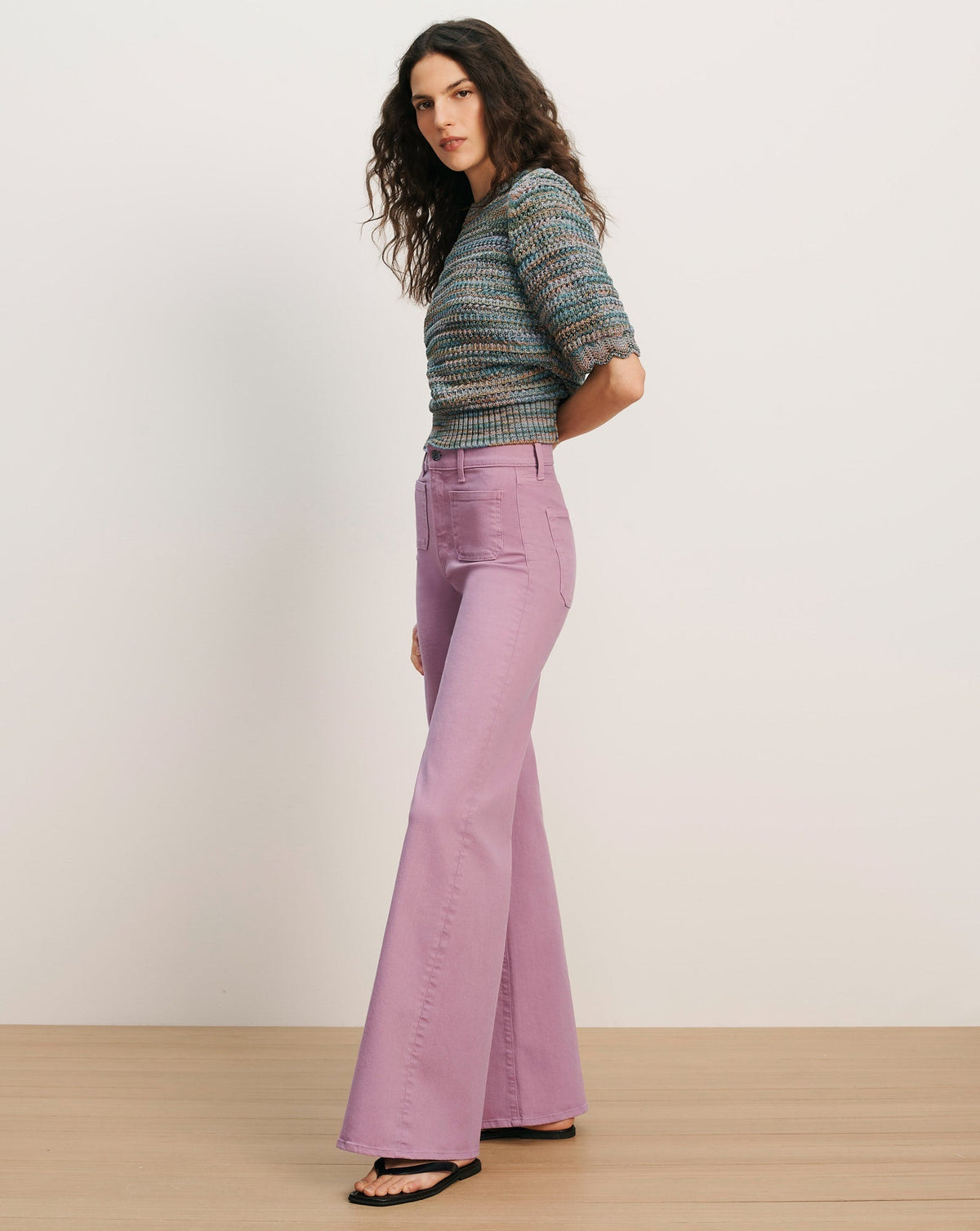 Joplin Patch-Pocket Flare Jean - Image 3