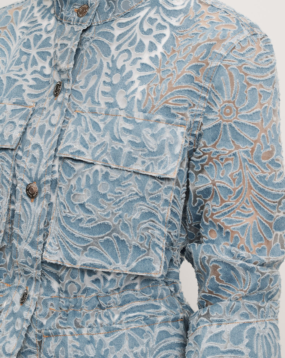 Lane Burnout Denim Jacket - Image 6