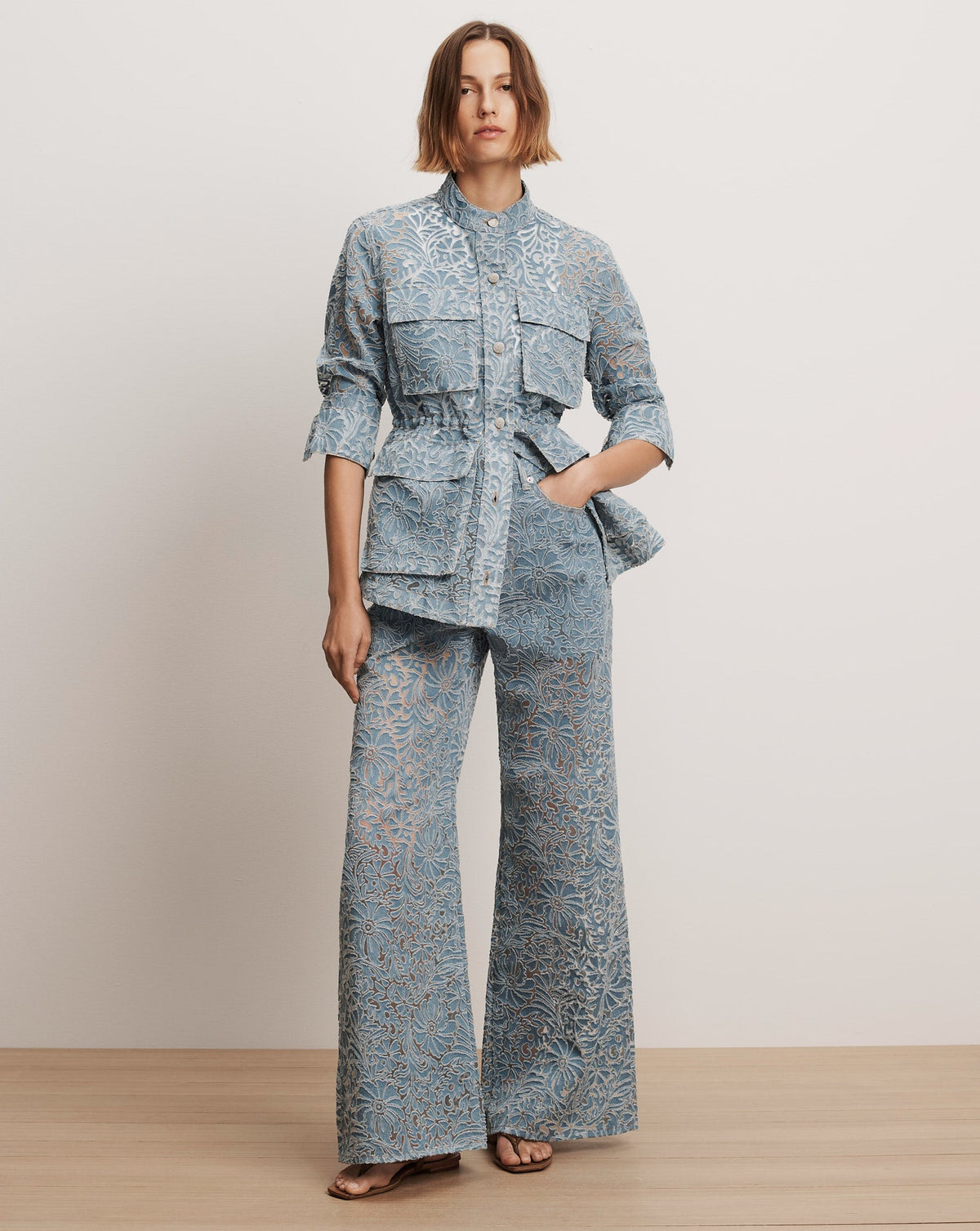 Taylor Burnout Wide-Leg Jean - Image 2