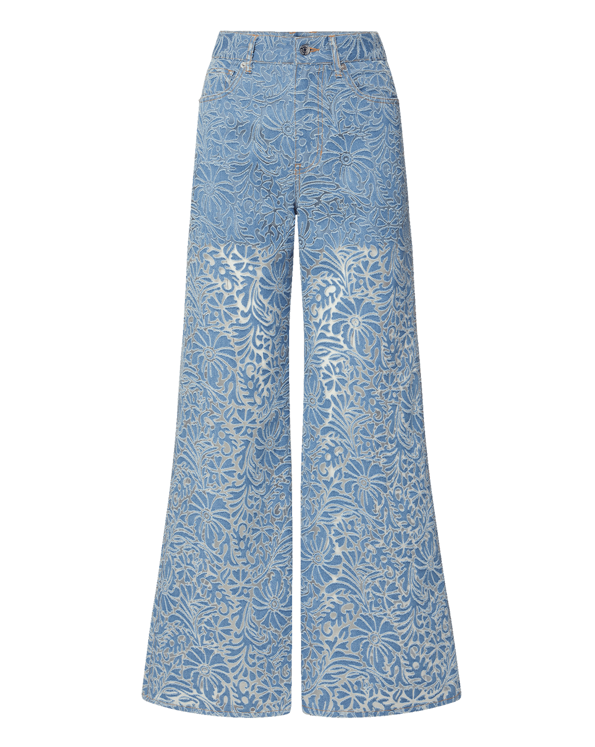 Taylor Burnout Wide-Leg Jean - Image 9