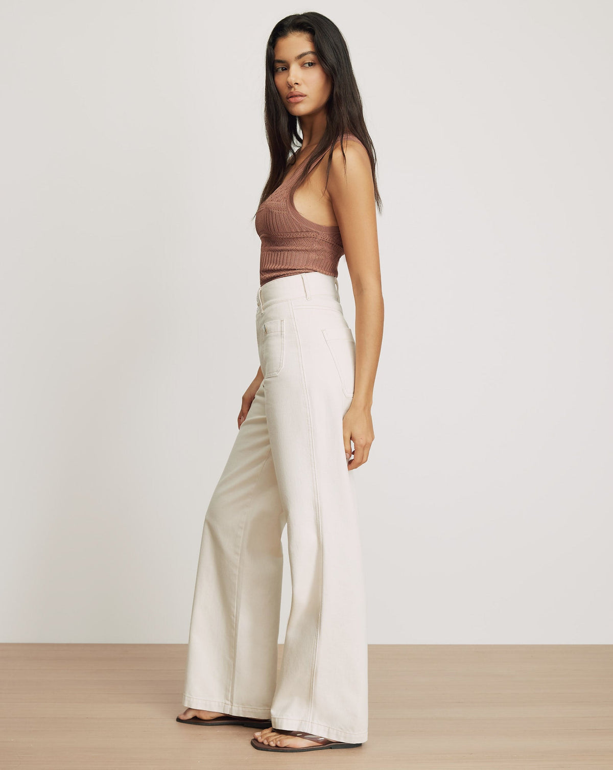 Taylor Patch-Pocket Wide-Leg Jean - Image 4