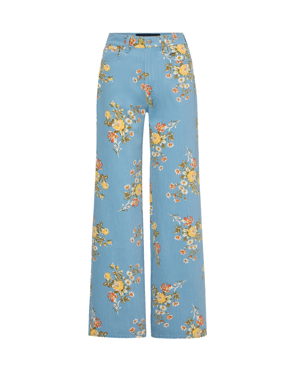 Taylor Floral Wide-Leg Jean - Image 7