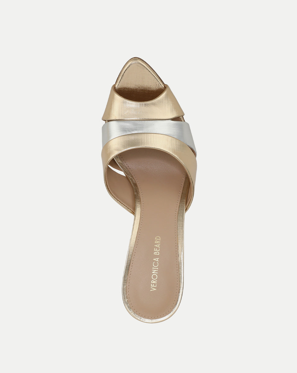 Cassiel Metallic Slide Sandal - Image 4