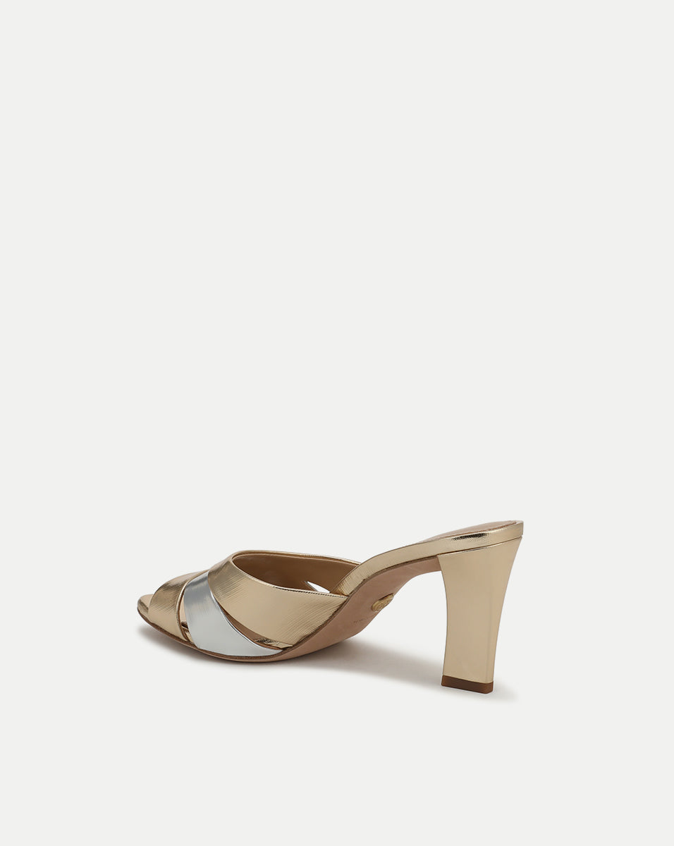 Cassiel Metallic Slide Sandal - Image 5