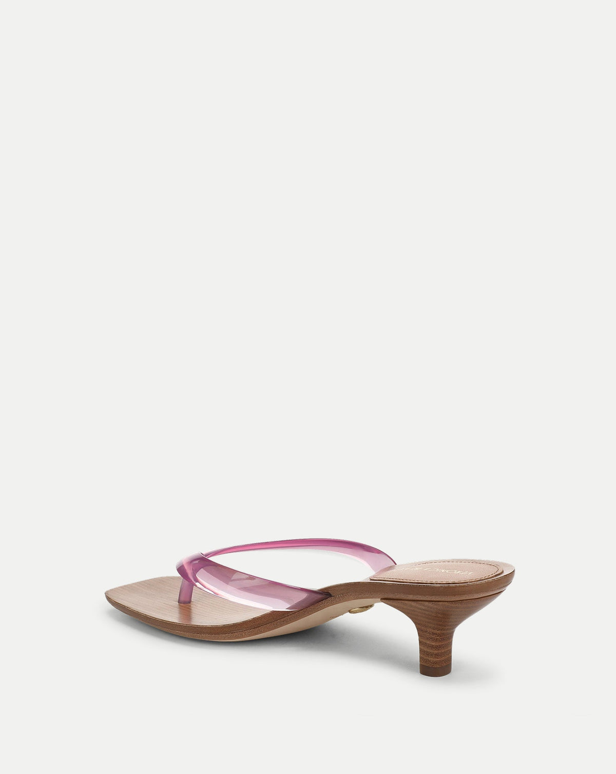 Clea Jelly Kitten-Heel Sandal - Image 5