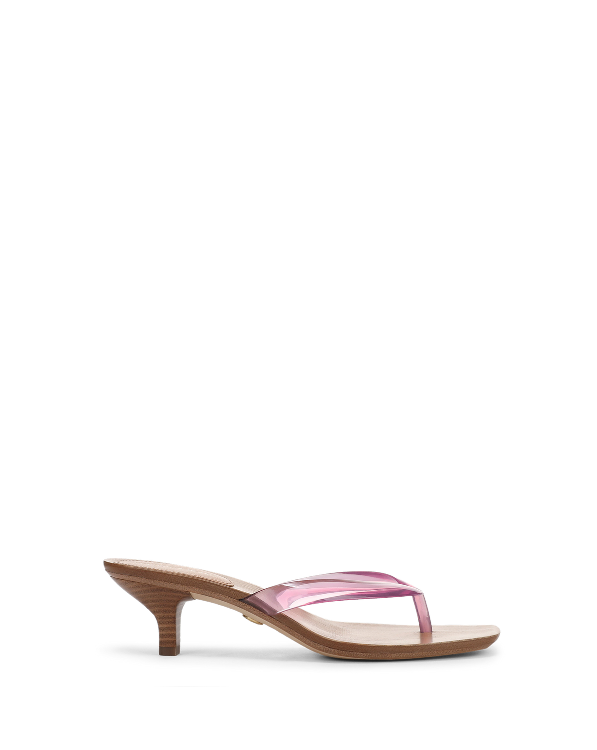 Clea Jelly Kitten-Heel Sandal - Image 7