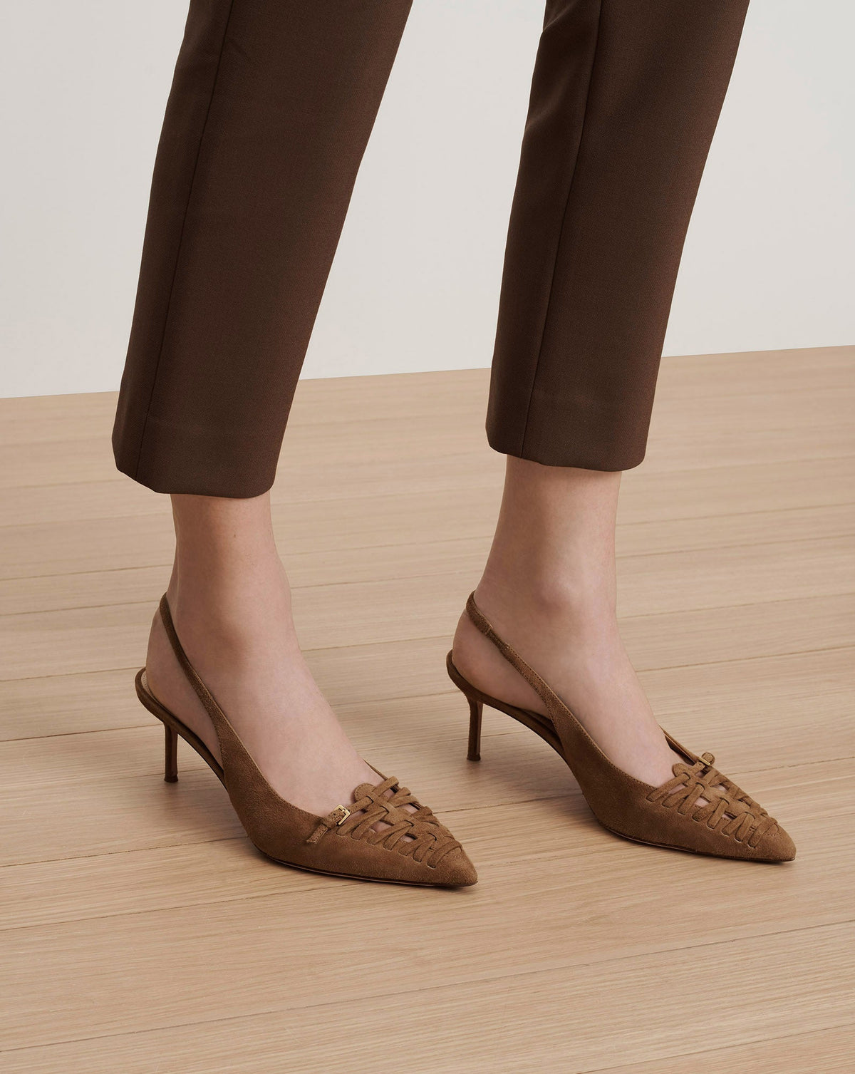 Rashida Woven Slingback Heel - Image 2