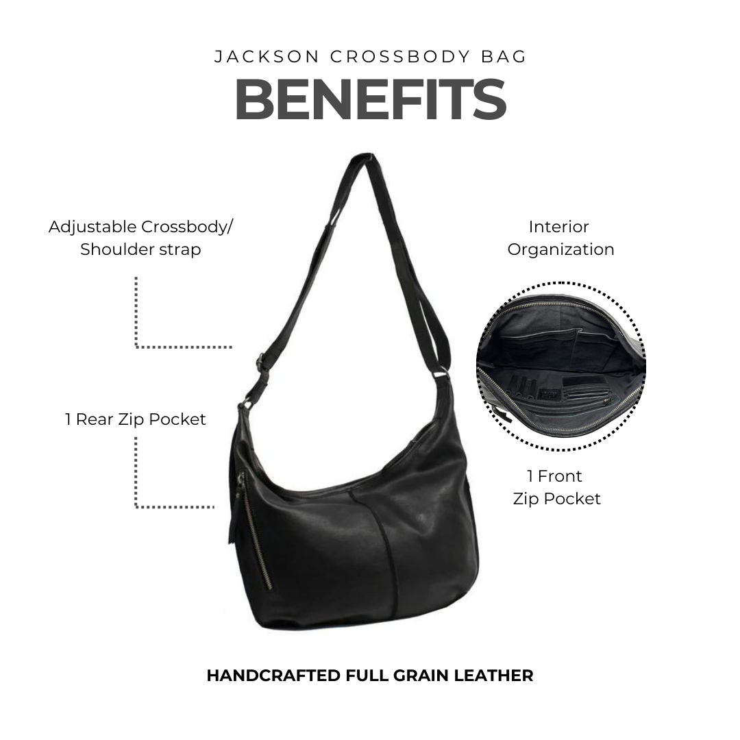 Jackson Leather Crossbody Bag - Image 29