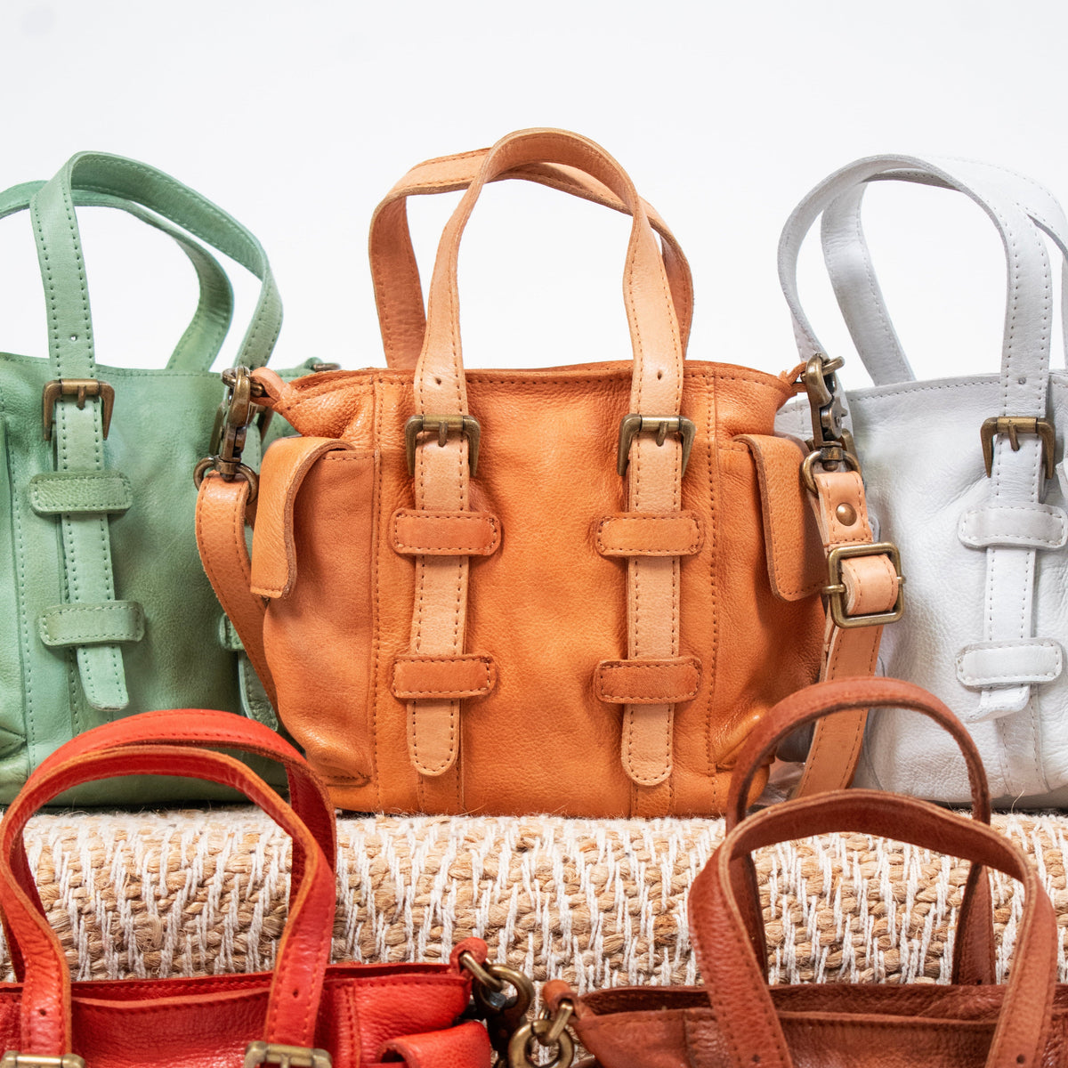 Jolene Leather Crossbody Bag - Image 9