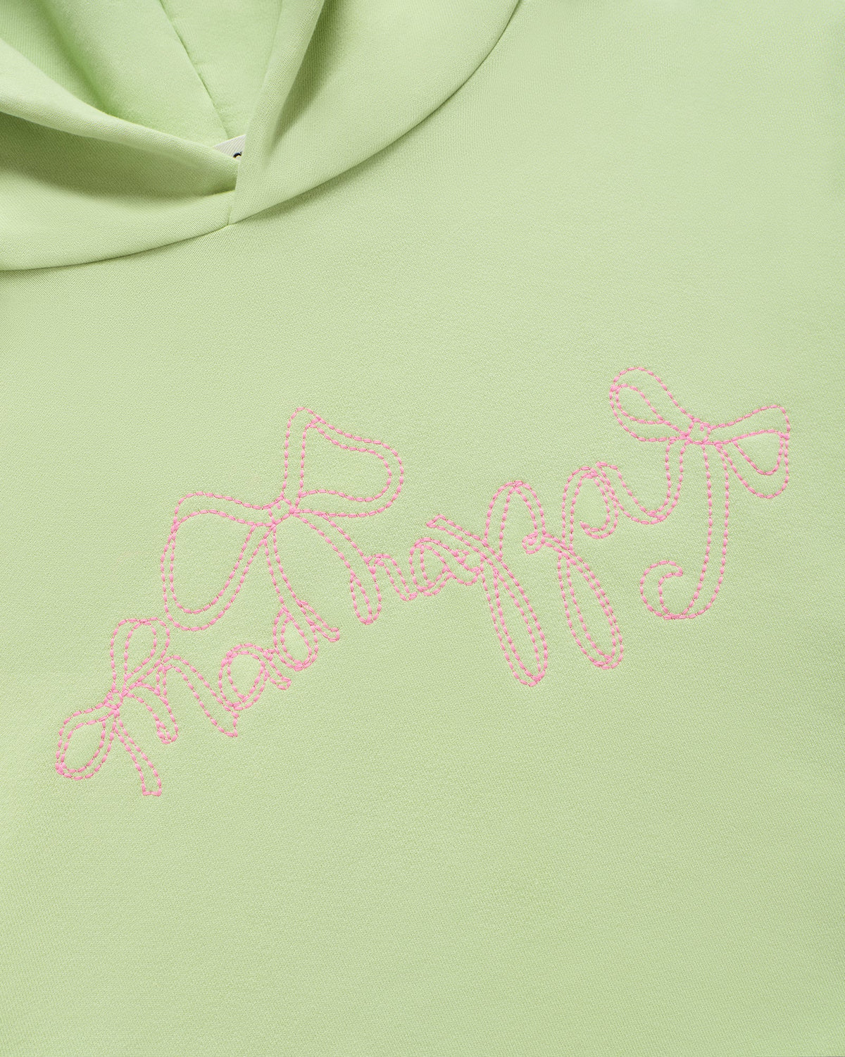 Bow Fleece Hoodie - Image 6