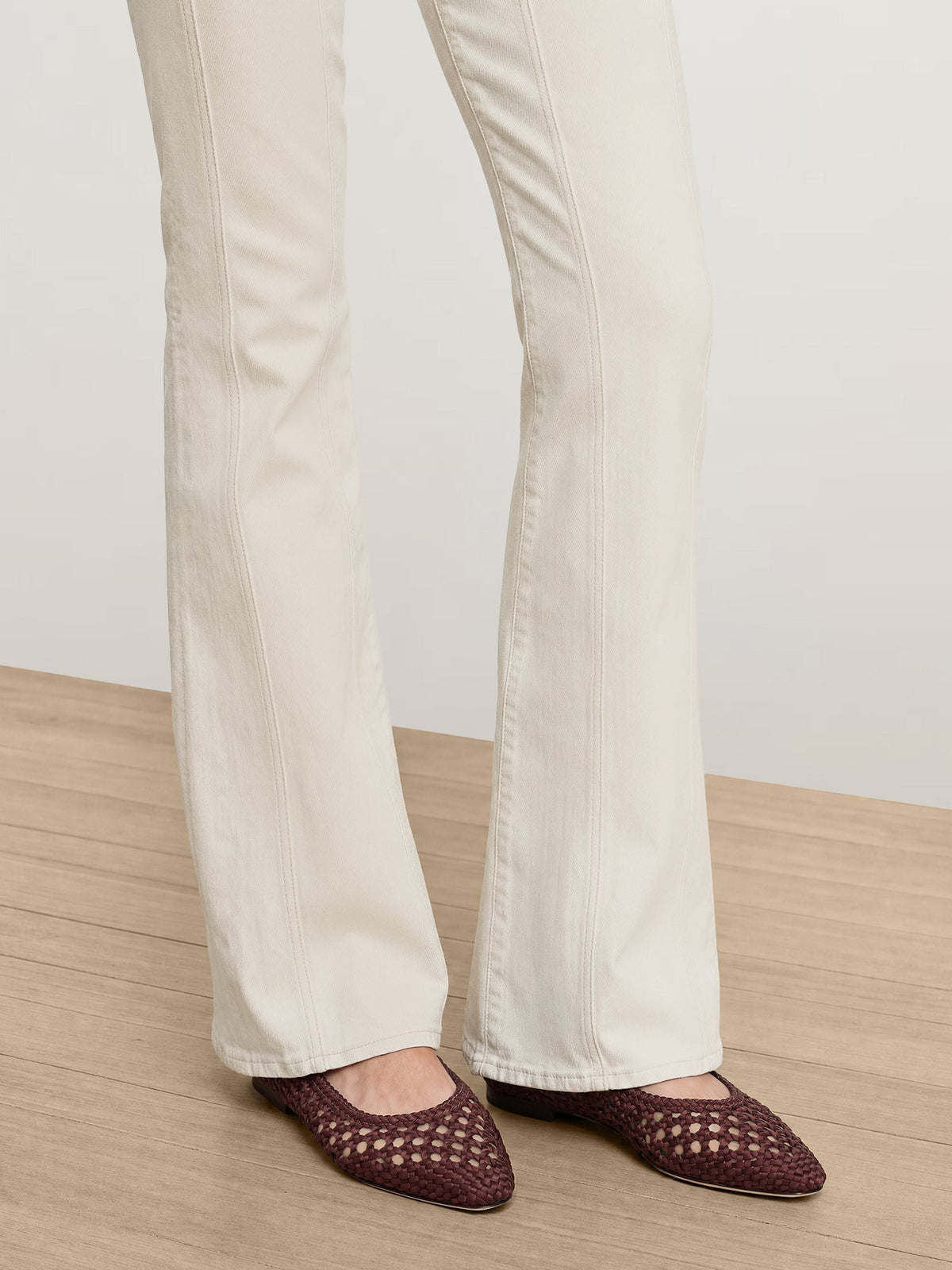 Cienna Woven Satin Flat - Image 2