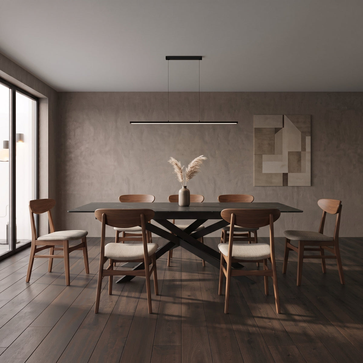 Kanso Sintered Stone Extending Dining Table - Image 3