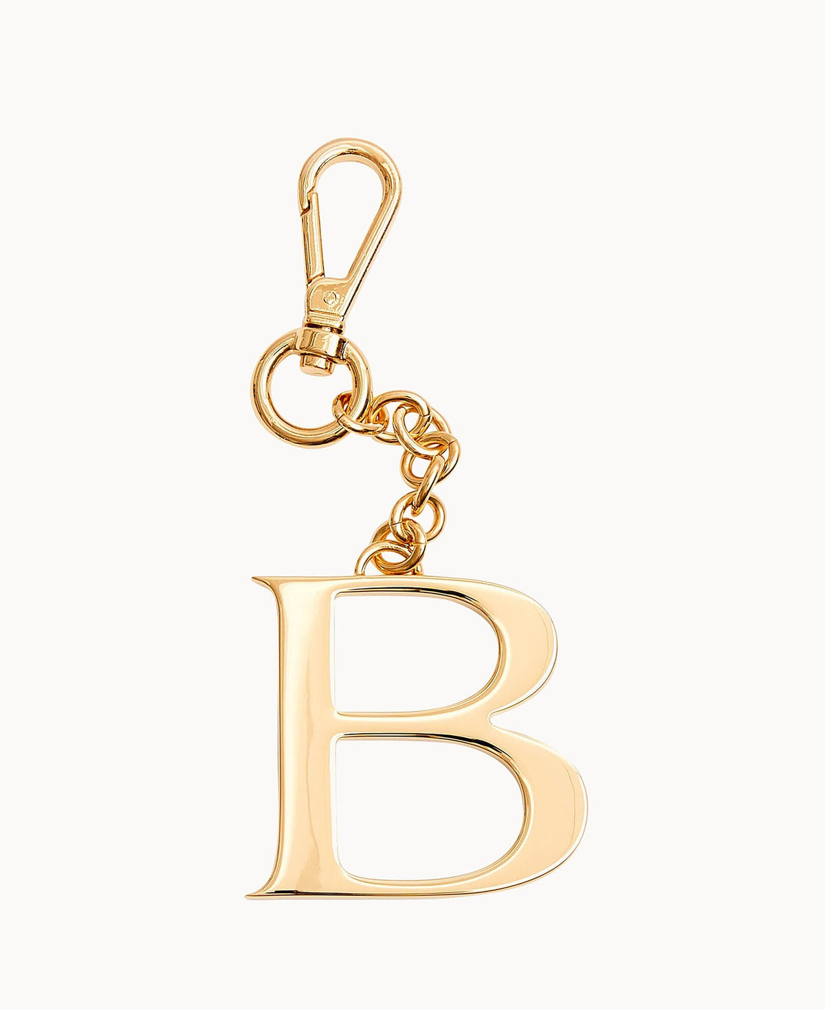 Monogram Pendant Key Chain - B