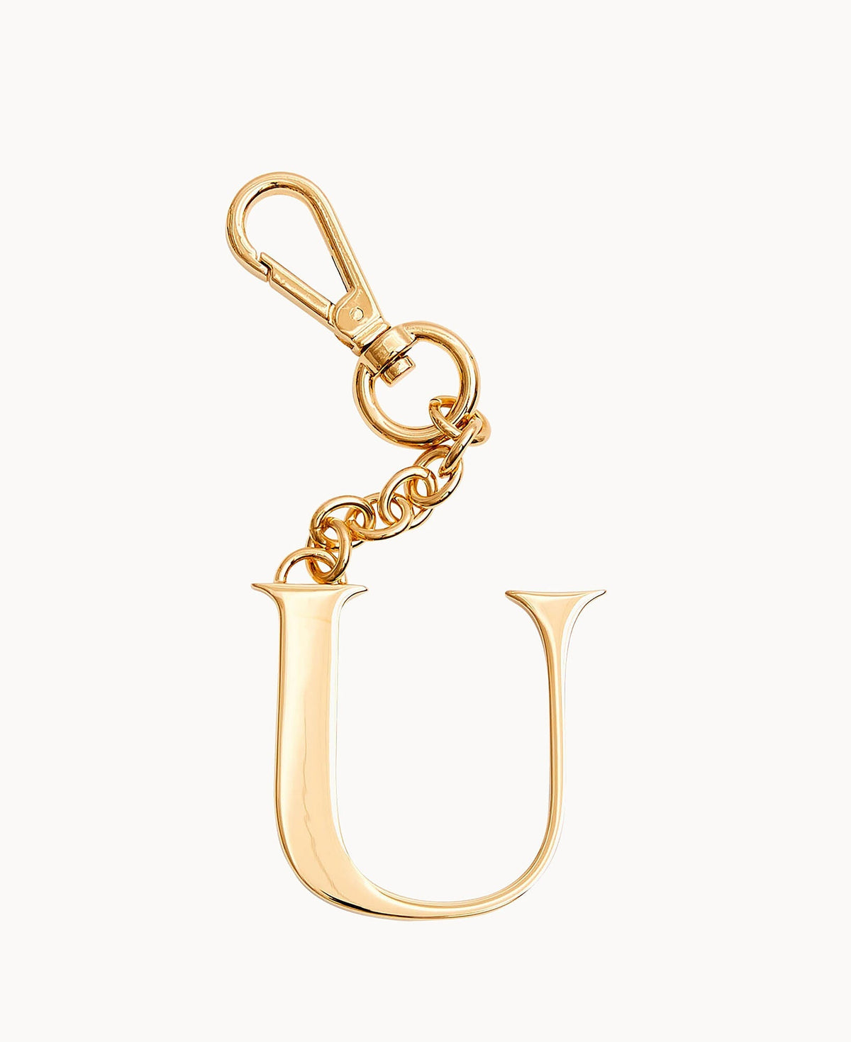 Monogram Pendant Key Chain - U