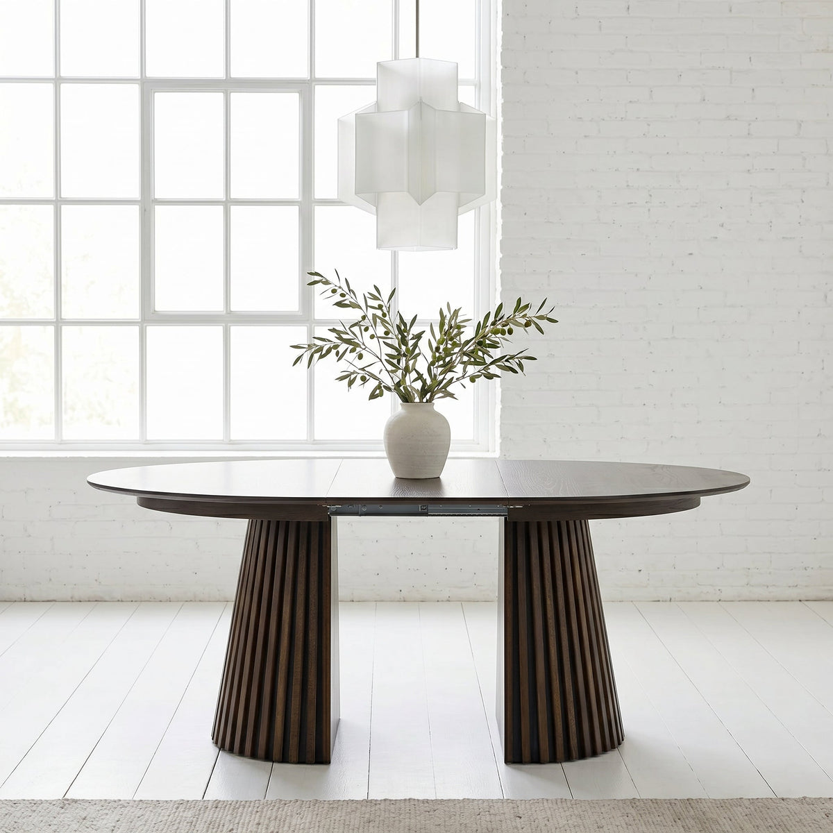 Kanso Round Extendable Dining Table - Image 2