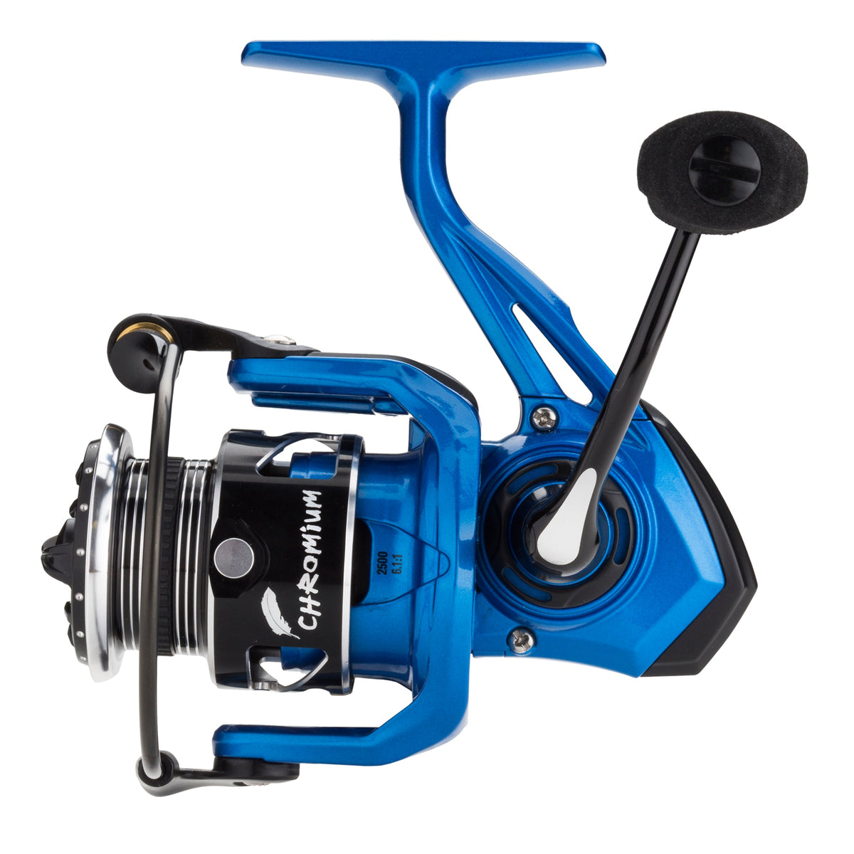 Feather Chromium Spinning Fishing Reels - Image 4