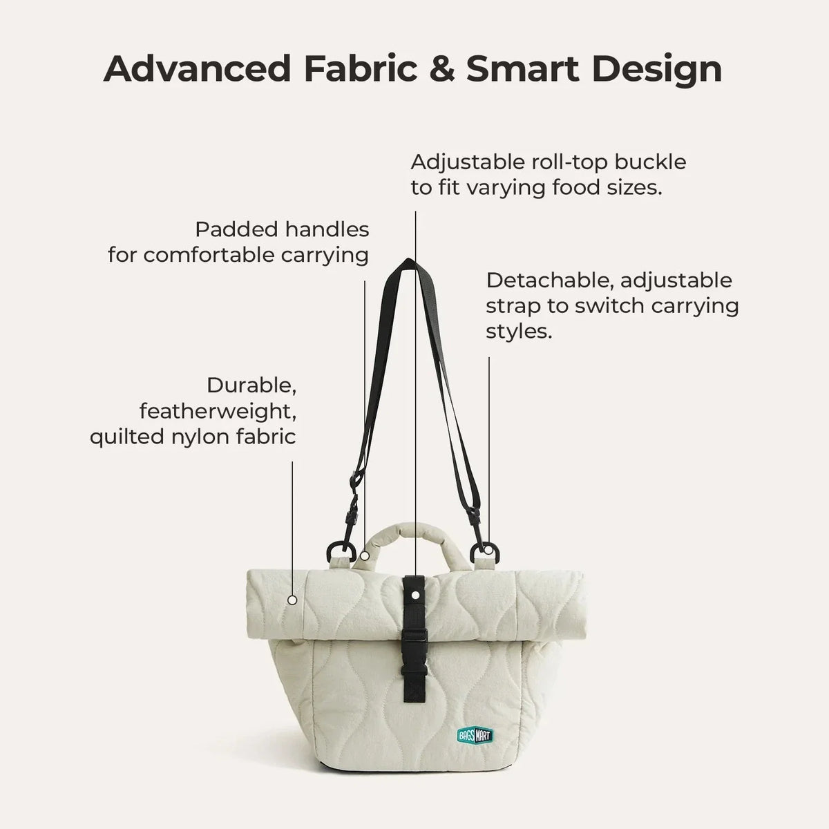 (FREE GIFT) Paz Roll Top Lunch Bag - Image 35