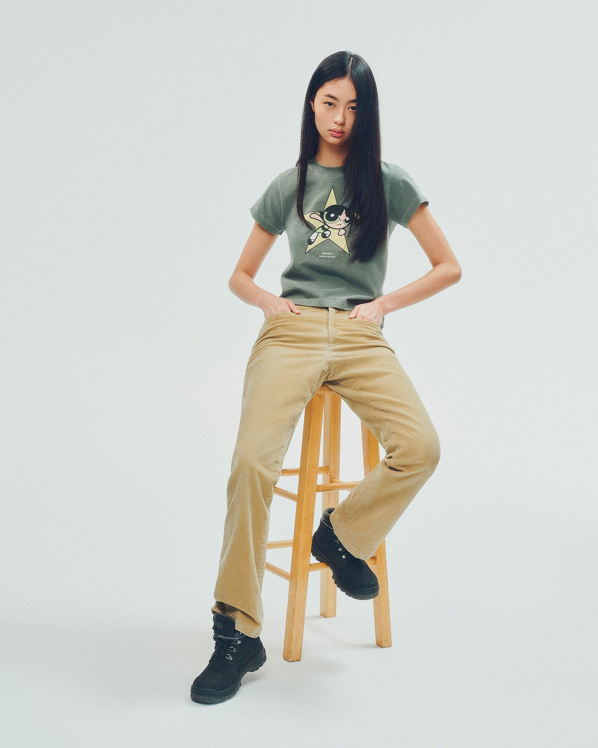 The Powerpuff Girls Buttercup Shrunken Tee - Image 3