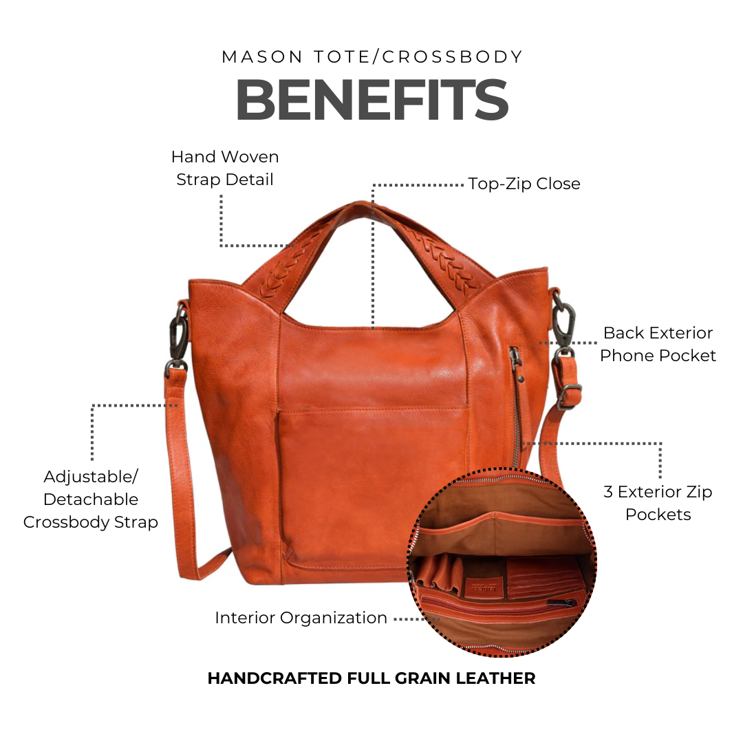 Mason Leather Crossbody Bag - Image 19