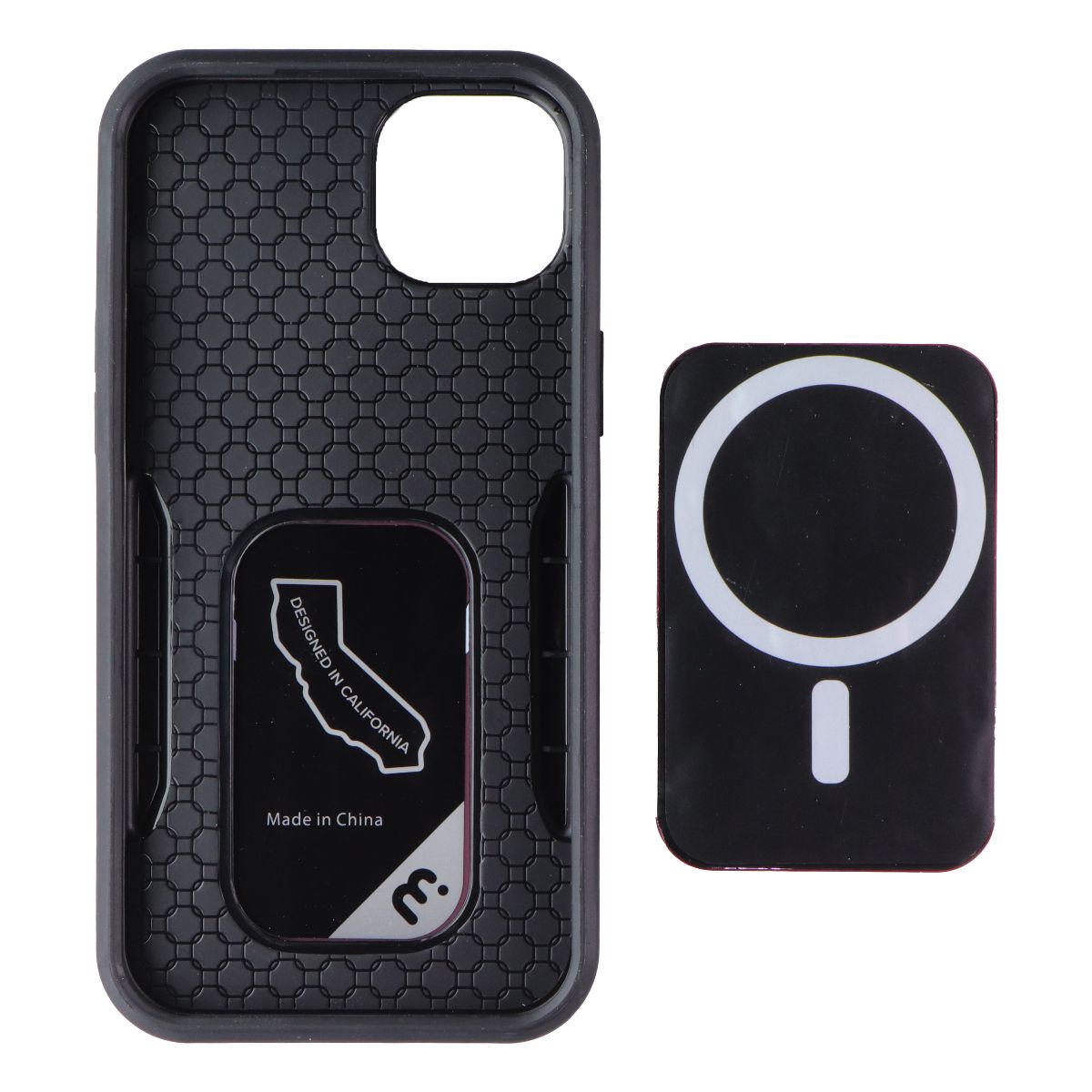 MyBat Pro Stealth Series Case with MagKick for Apple iPhone 14 Plus - Plum - New - Image 4