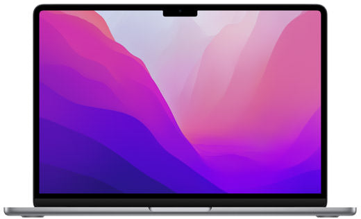 Apple MacBook Air 13 2022 Space Gray 3.49 GHz M2 8-Core CPU 24GB Unified Memory 2TB Solid State Drive 8-Core GPU