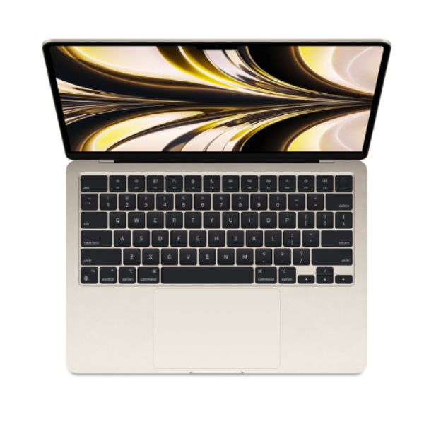 Apple MacBook Air M2 13-inch 256GB 16GB RAM 8-Core CPU 8-Core GPU (Mid 2022) Starlight - Image 2