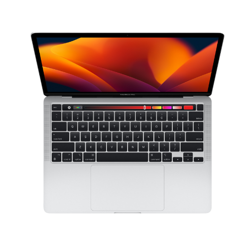 Apple MacBook Pro M2 13-inch 256GB 16GB RAM 8-Core CPU 10-Core GPU (Mid 2022) Silver - Image 2