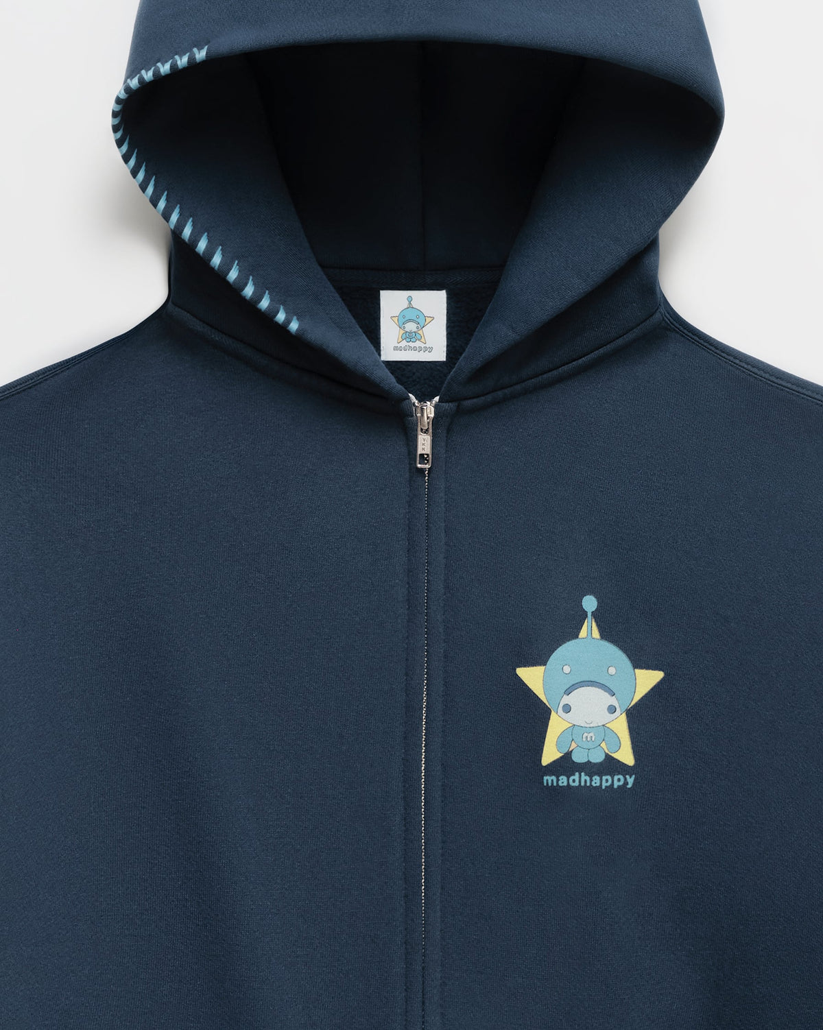 Madhappy & Friends Ferris Wheel Midweight Fleece Zip Up - Image 2
