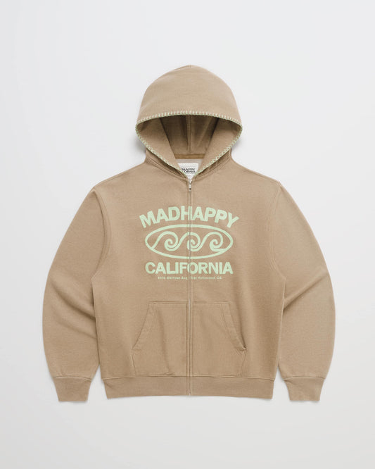 Madhappy California Lightweight Fleece Zip Up