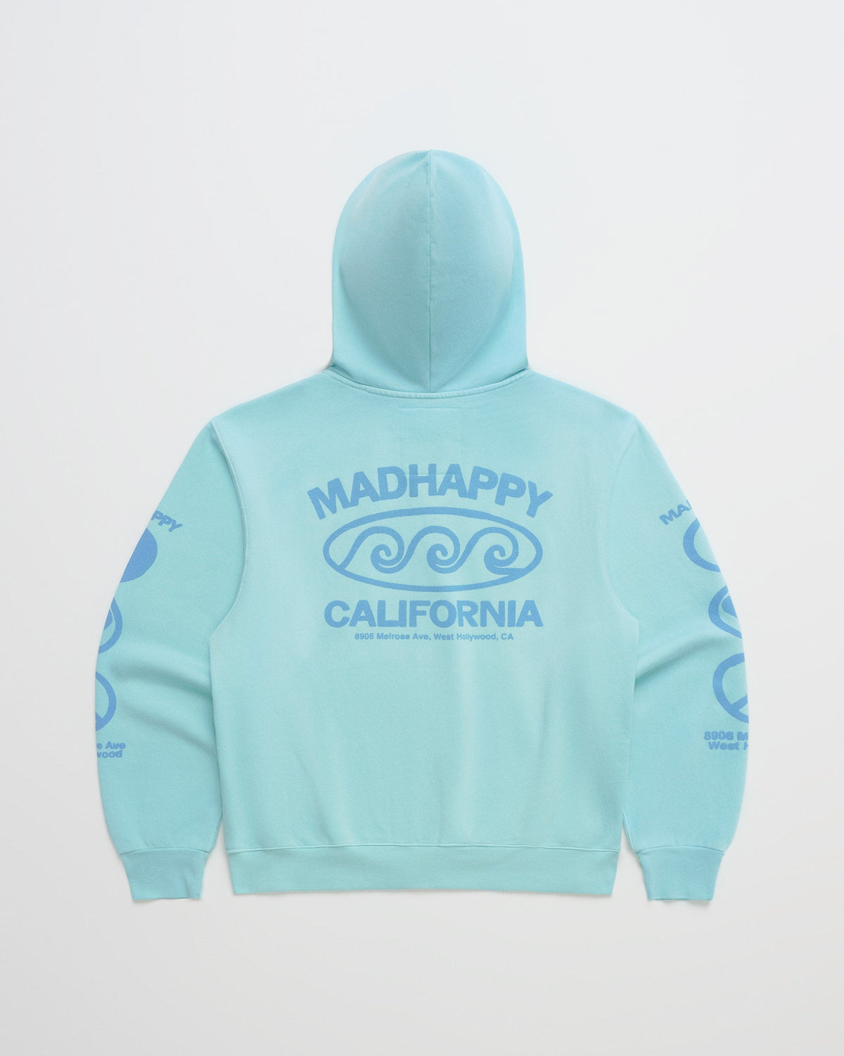 Madhappy California Waves Lightweight Fleece Zip Up - Image 2