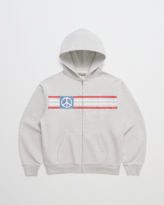 Madhappy California Peace Lightweight Fleece Zip Up
