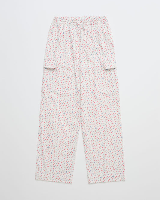 Ditsy Pajama Cargo Pant