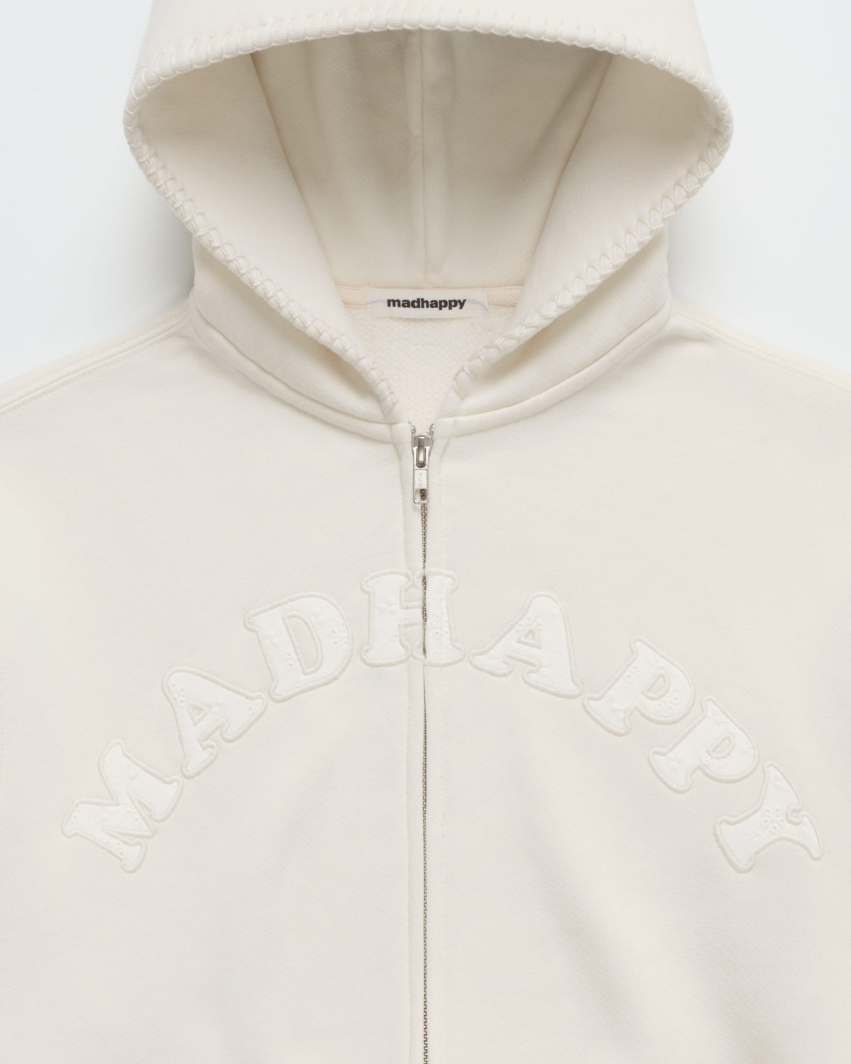Eyelet Cooper Zip Up Hoodie - Image 2