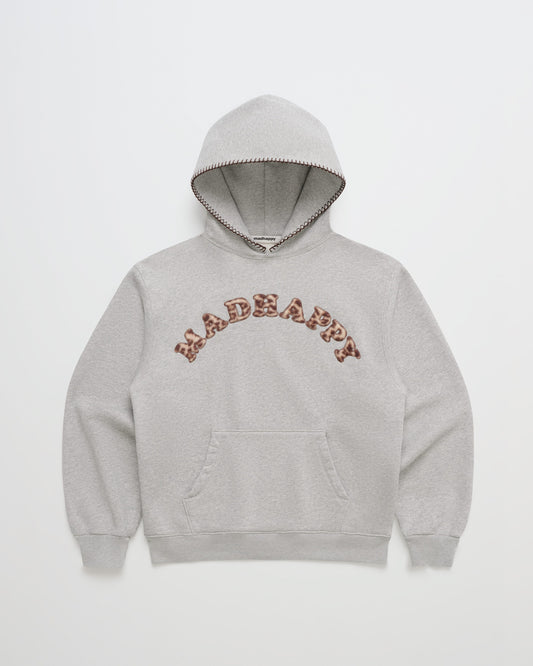 Leopard Appliqué Cooper Fleece Hoodie