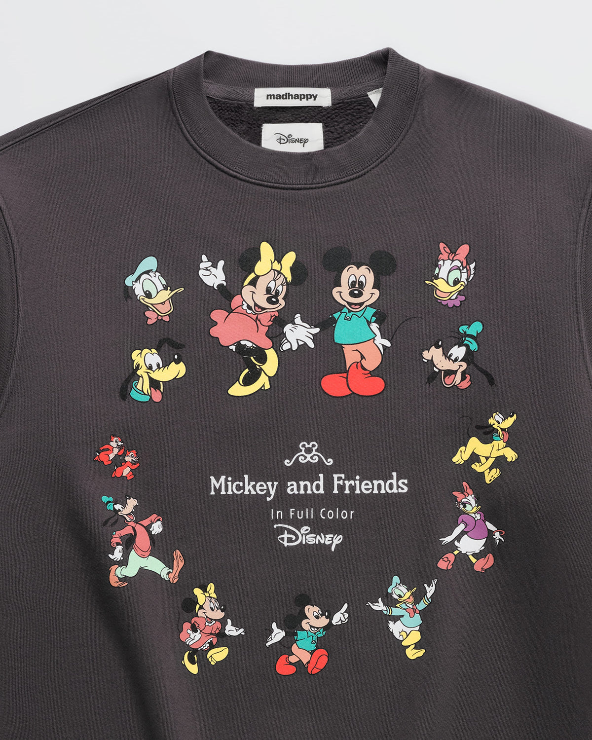 Mickey and Friends Fleece Crewneck - Image 2