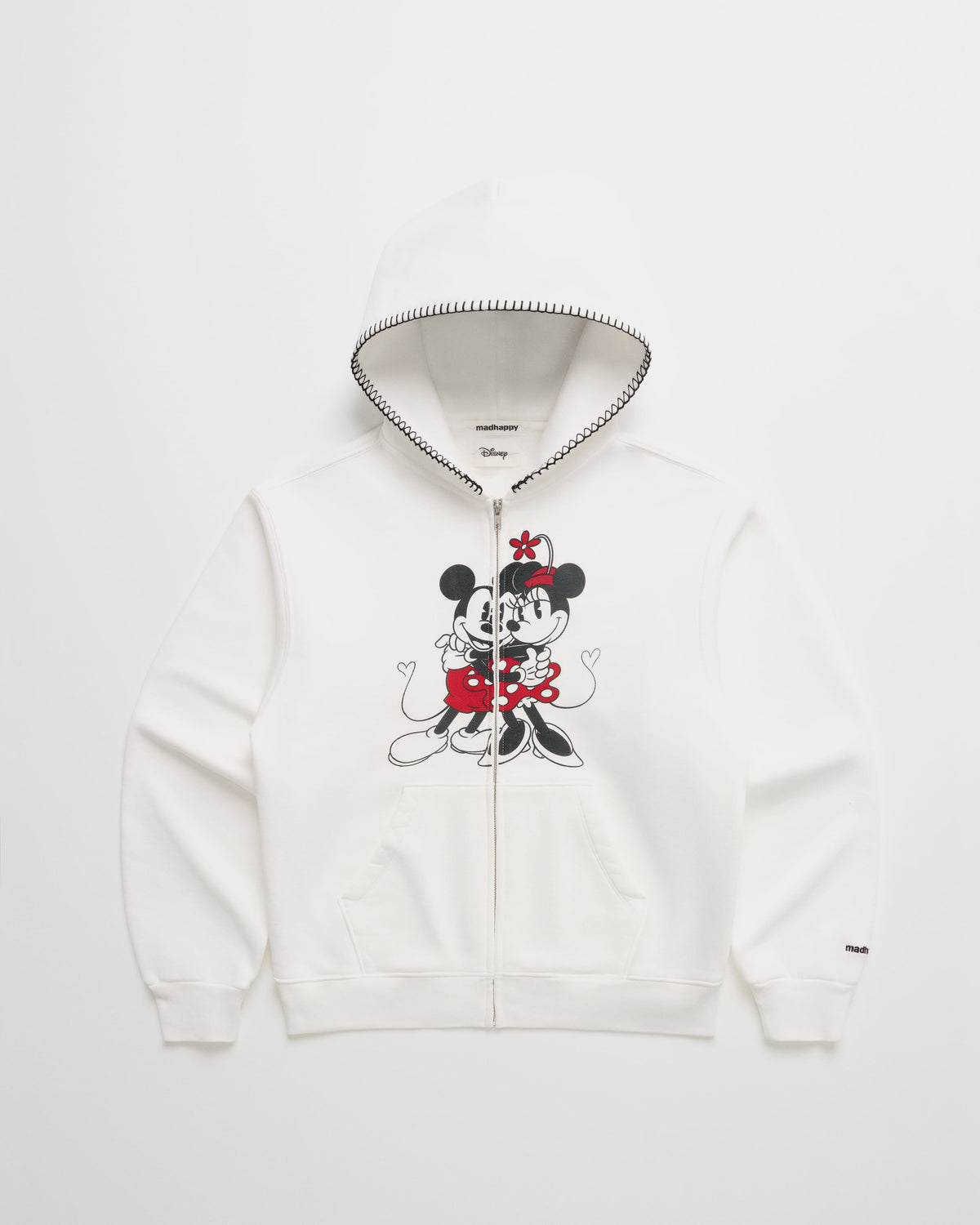 Mickey Mouse and Minnie Mouse Fleece Zip Up