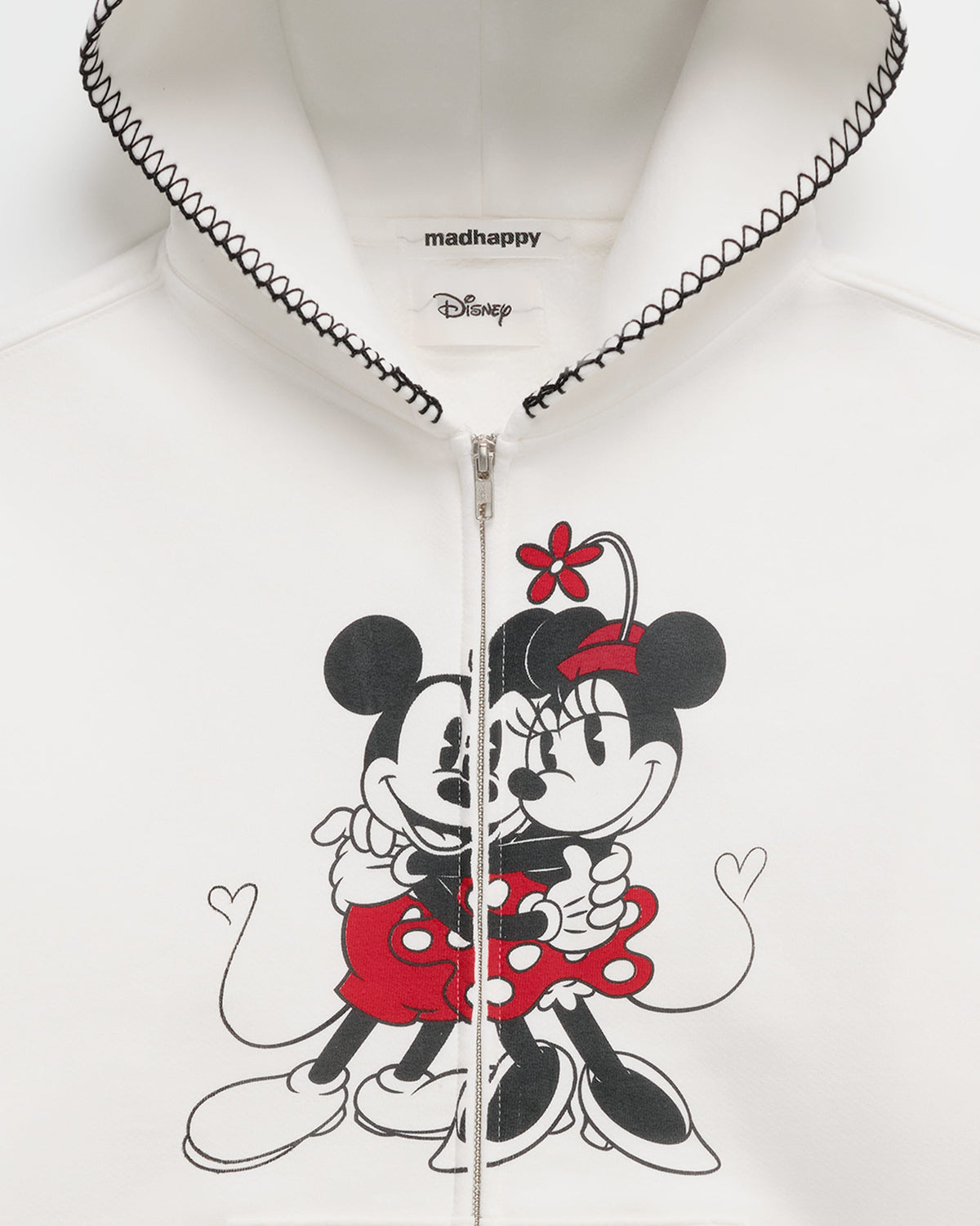Mickey Mouse and Minnie Mouse Fleece Zip Up - Image 2
