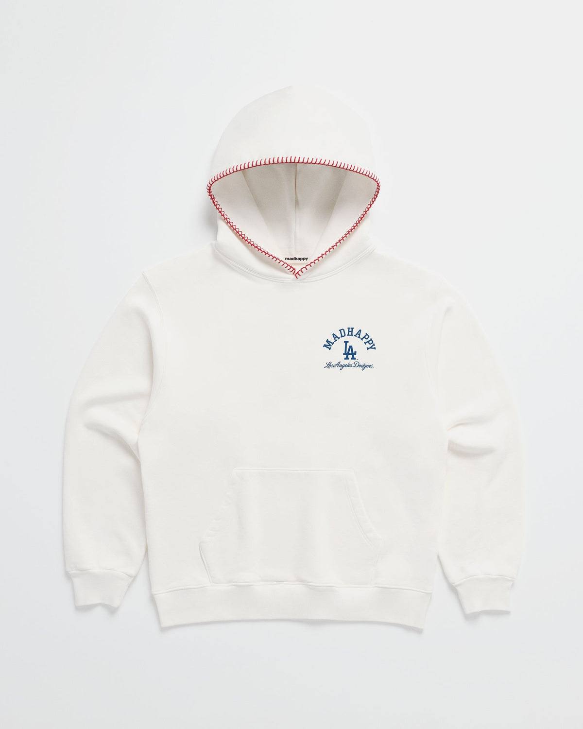 Dodgers Fleece Hoodie - white