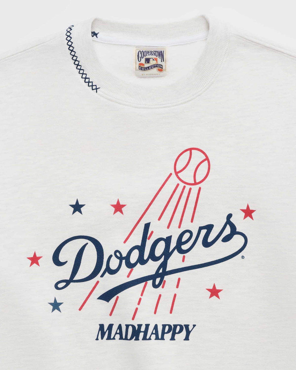 Dodgers Stars Fleece Crewneck - Image 2