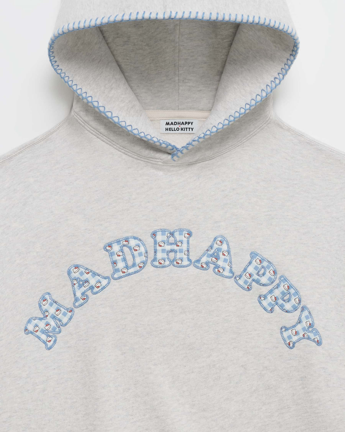Hello Kitty® Gingham Cooper Midweight Fleece Hoodie - Image 2