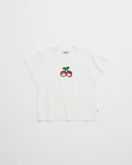 Hello Kitty® Cherries Midweight Shrunken Tee